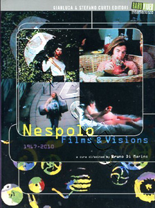 Nespolo Films & Visions | La galante avventura del cavaliere dal lieto volto / Le gote in fiamme / Neonmerzare / Boettinbianchenero / Buongiorno Michelangelo / Concerto rituale / Un Supermaschio / Andare a Roma /  Le porte girevoli / Time A DVD